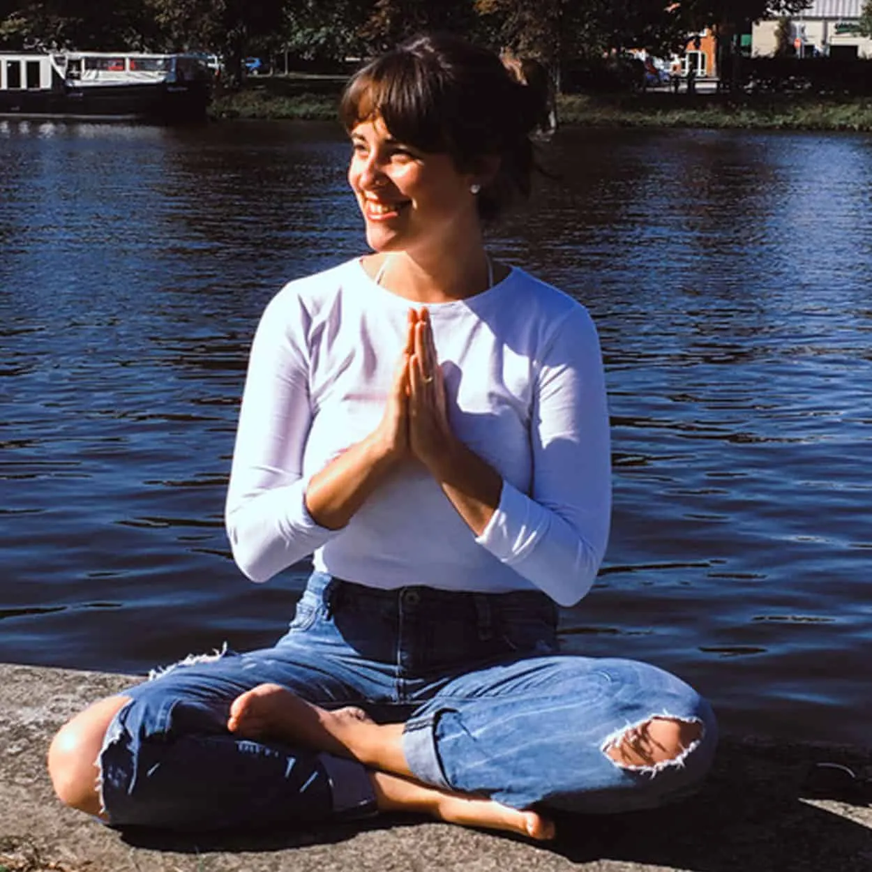 Meet Nadine - SYI Yoga Teacher. Our SYI Yoga Facilitators