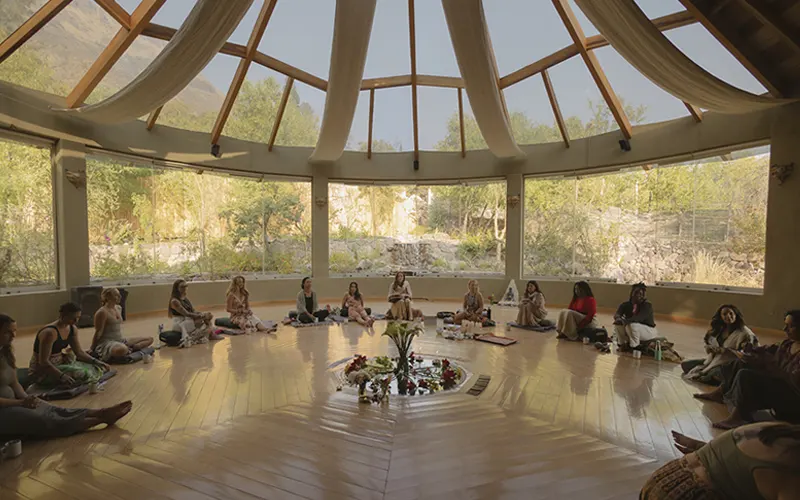 Yoga Shala at Munay Sonqo - Peru Yoga Teacher Training