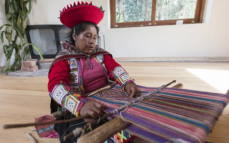 Indigenous Woman at Peru Yoga Teacher Training